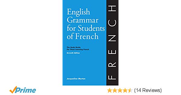 English Grammar For Students Of French Jacqueline Morton Pdf